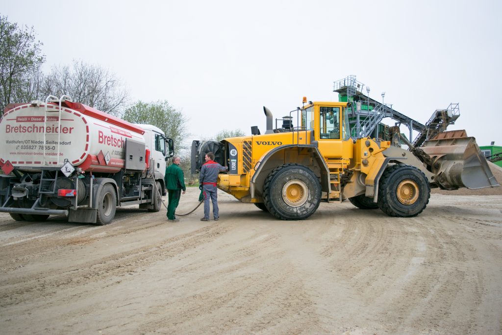 Baustelle Kiesgrube